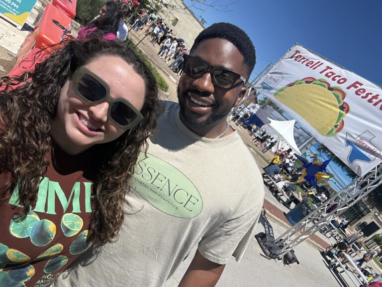 At the Terrell Taco Festival